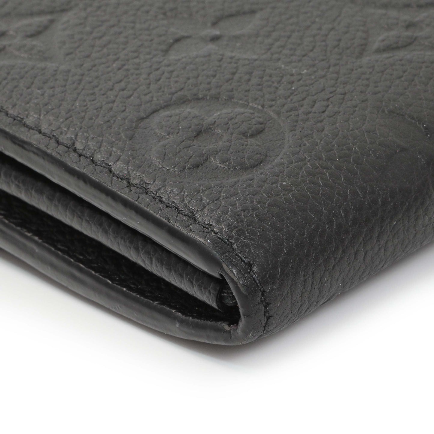 Exclusive Louis Vuitton Black Monogram Empreinte Sarah Wallet — Alternate View 8