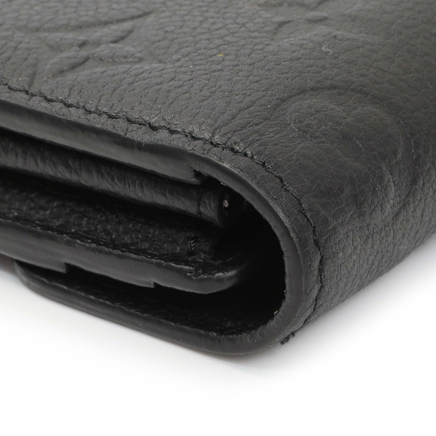 Exclusive Louis Vuitton Black Monogram Empreinte Sarah Wallet — Alternate View 10