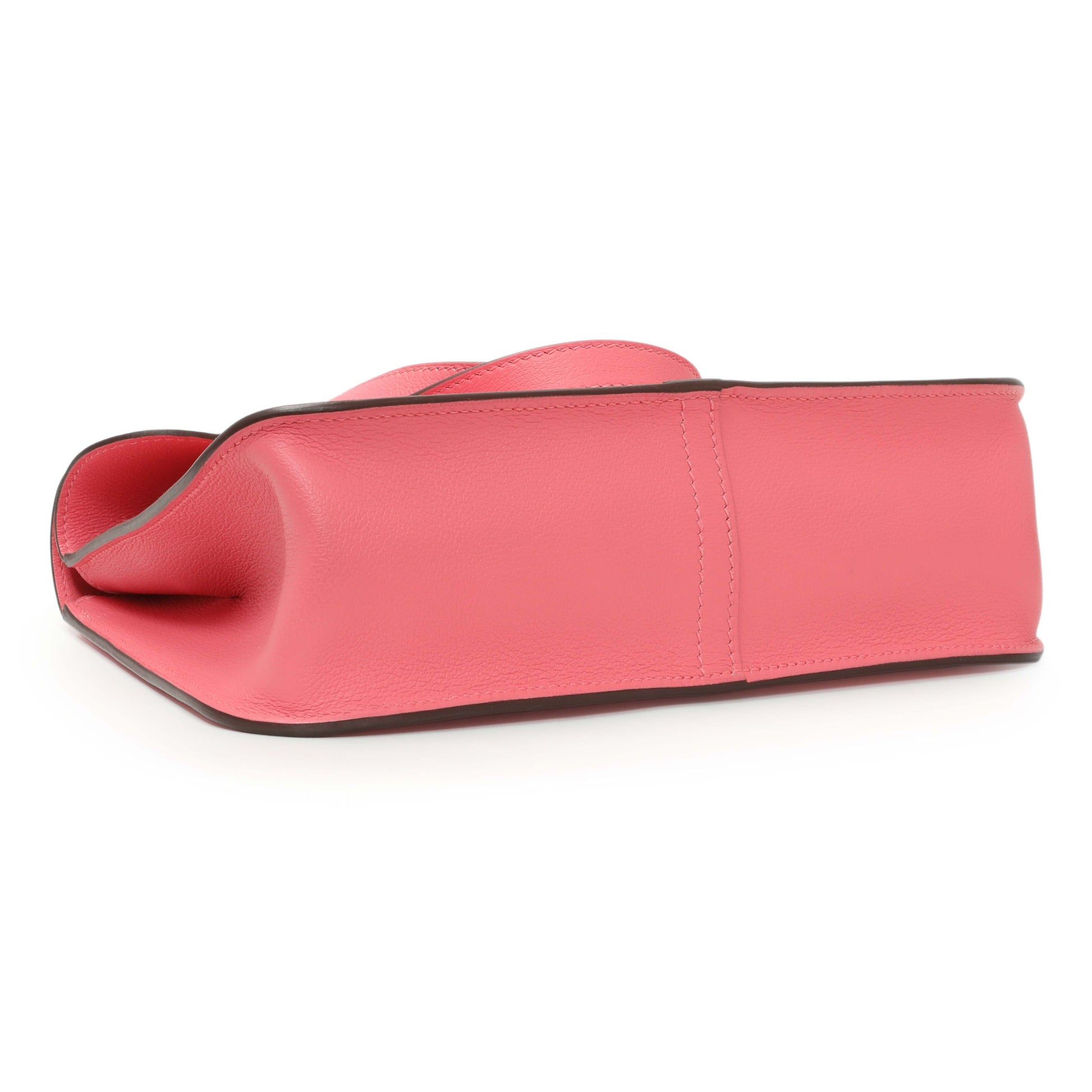 Exclusive Hermes Rose Azalee Evercolor Halzan 25 — Back View