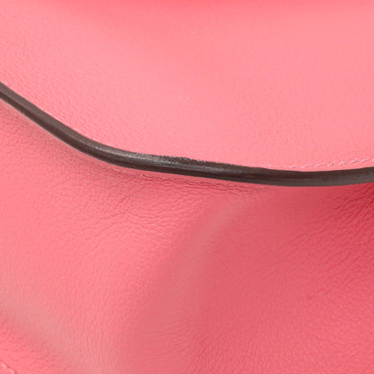 Exclusive Hermes Rose Azalee Evercolor Halzan 25 — Detail View