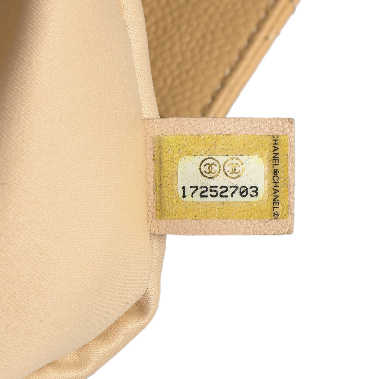 Exclusive Chanel Beige Quilted Caviar Grand Shopping Tote GST — Alternate View 10