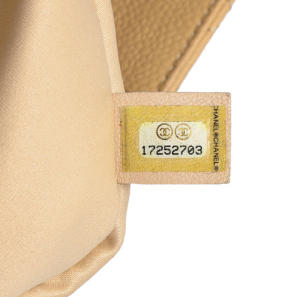 Exclusive Chanel Beige Quilted Caviar Grand Shopping Tote GST — Alternate View 10