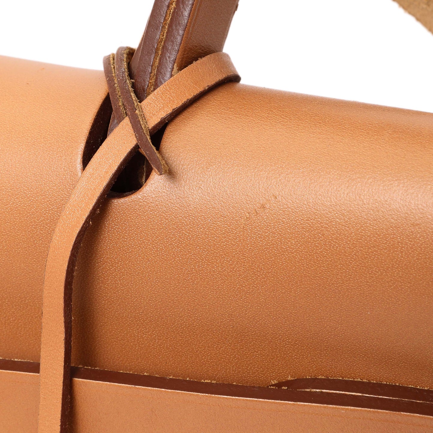 Exclusive Hermes Vache Hunter Toile Herbag Zip 31 — Alternate View 12