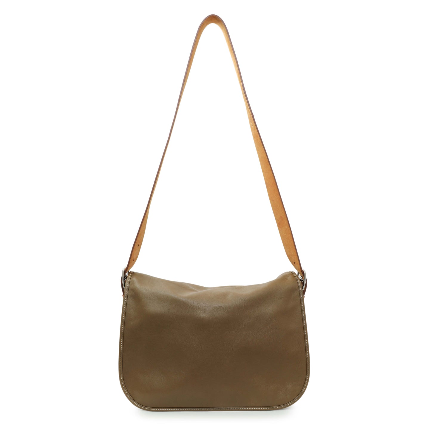 Exclusive Hermes Barda 35 Messenger Bag — Front View