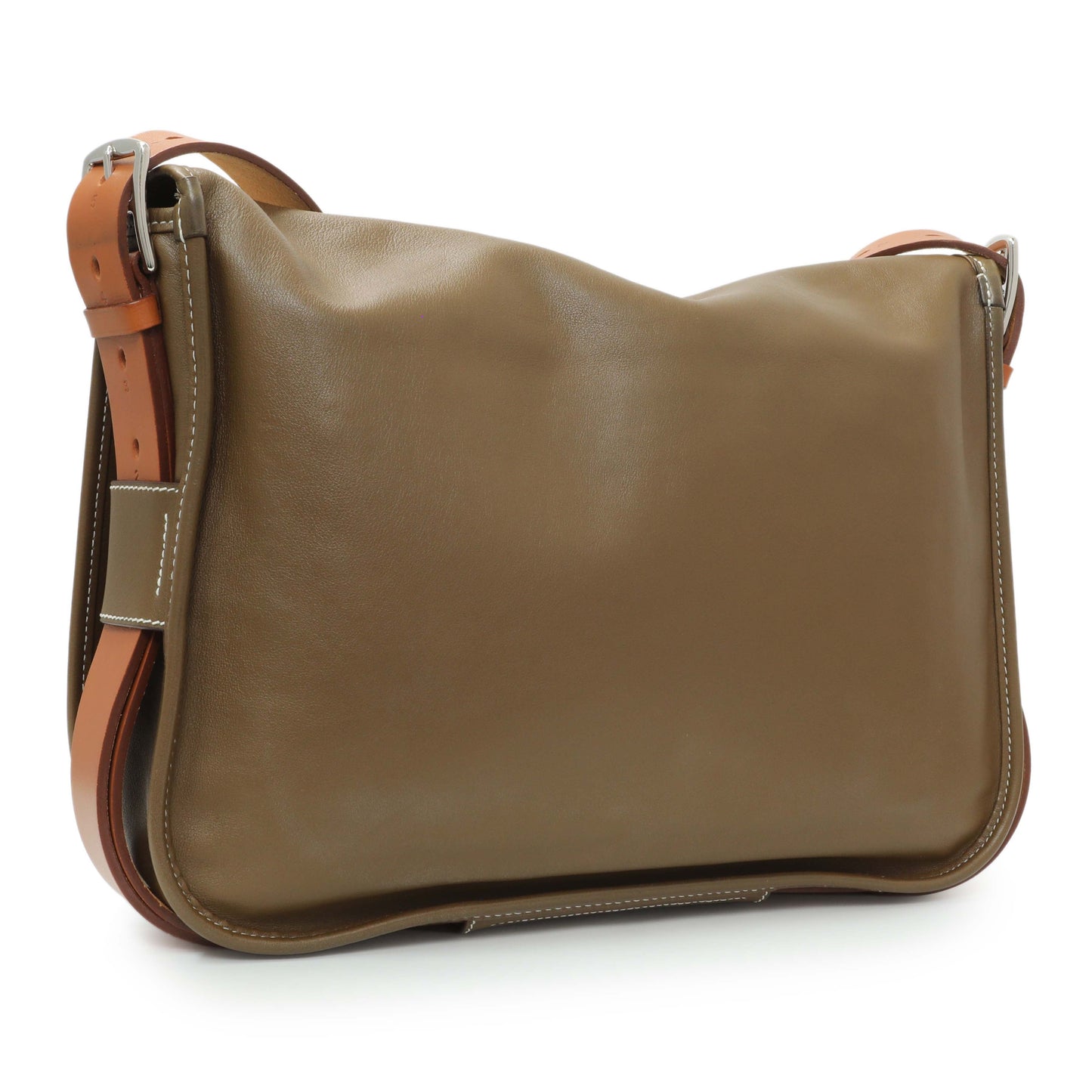 Exclusive Hermes Barda 35 Messenger Bag — Side View