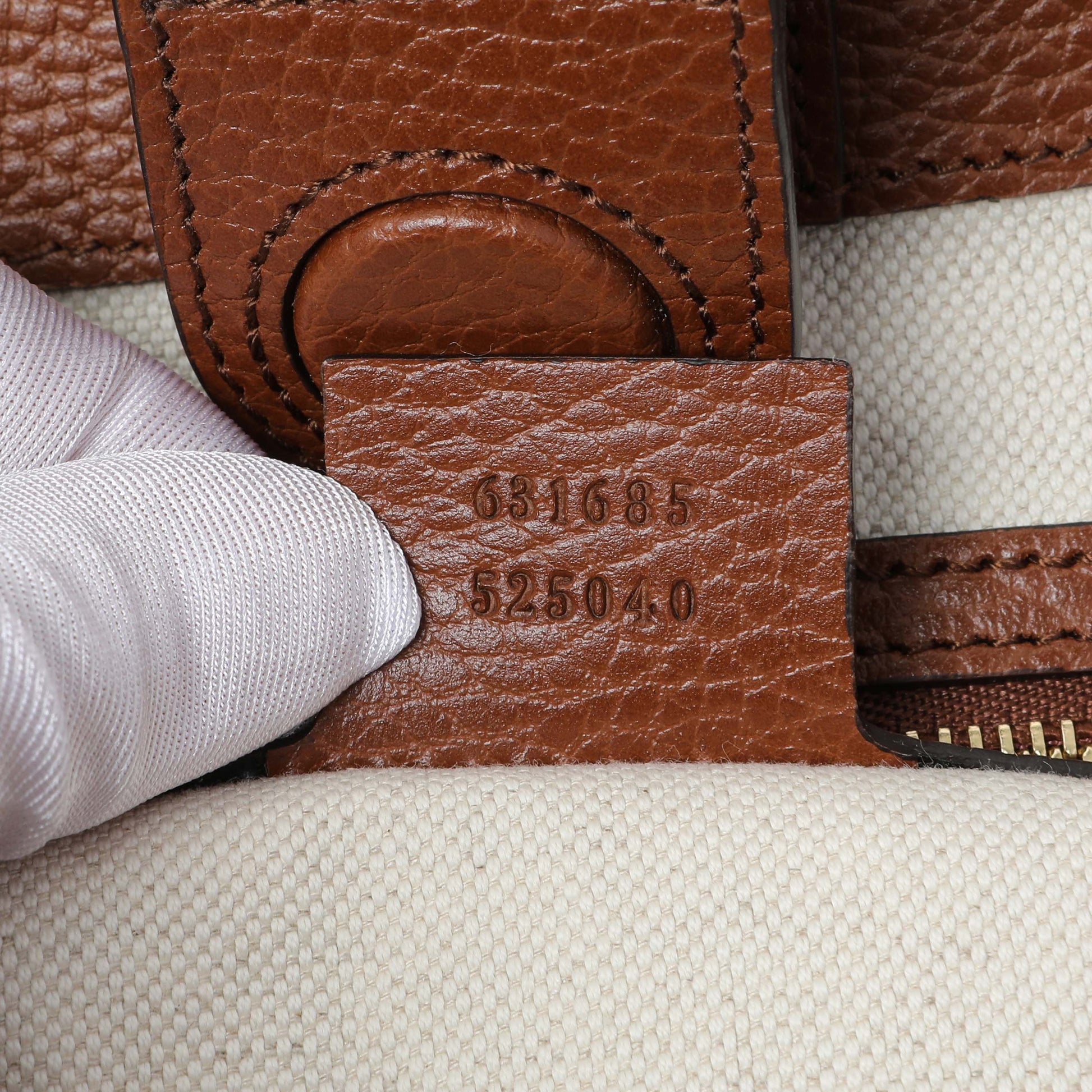 Exclusive Gucci Blue Monogram Denim Medium Ophidia Shopping Tote — Lifestyle View
