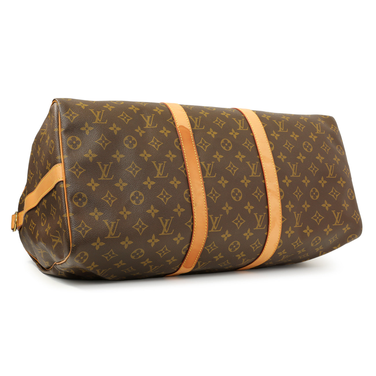 Exclusive Louis Vuitton Monogram Keepall Bandouliere 50 — Back View