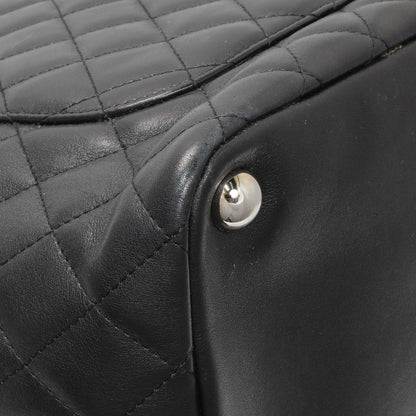 Exclusive Chanel Black Quilted Cambon Tote Large — Lifestyle View