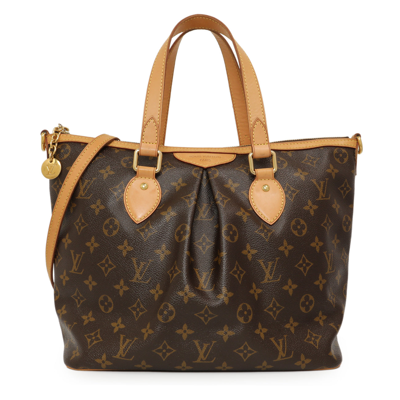 Exclusive Louis Vuitton Monogram Palermo PM — Front View