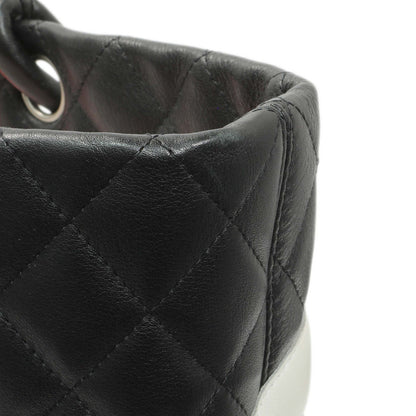 Exclusive Chanel Black Quilted Cambon Tote Large — Alternate View 9