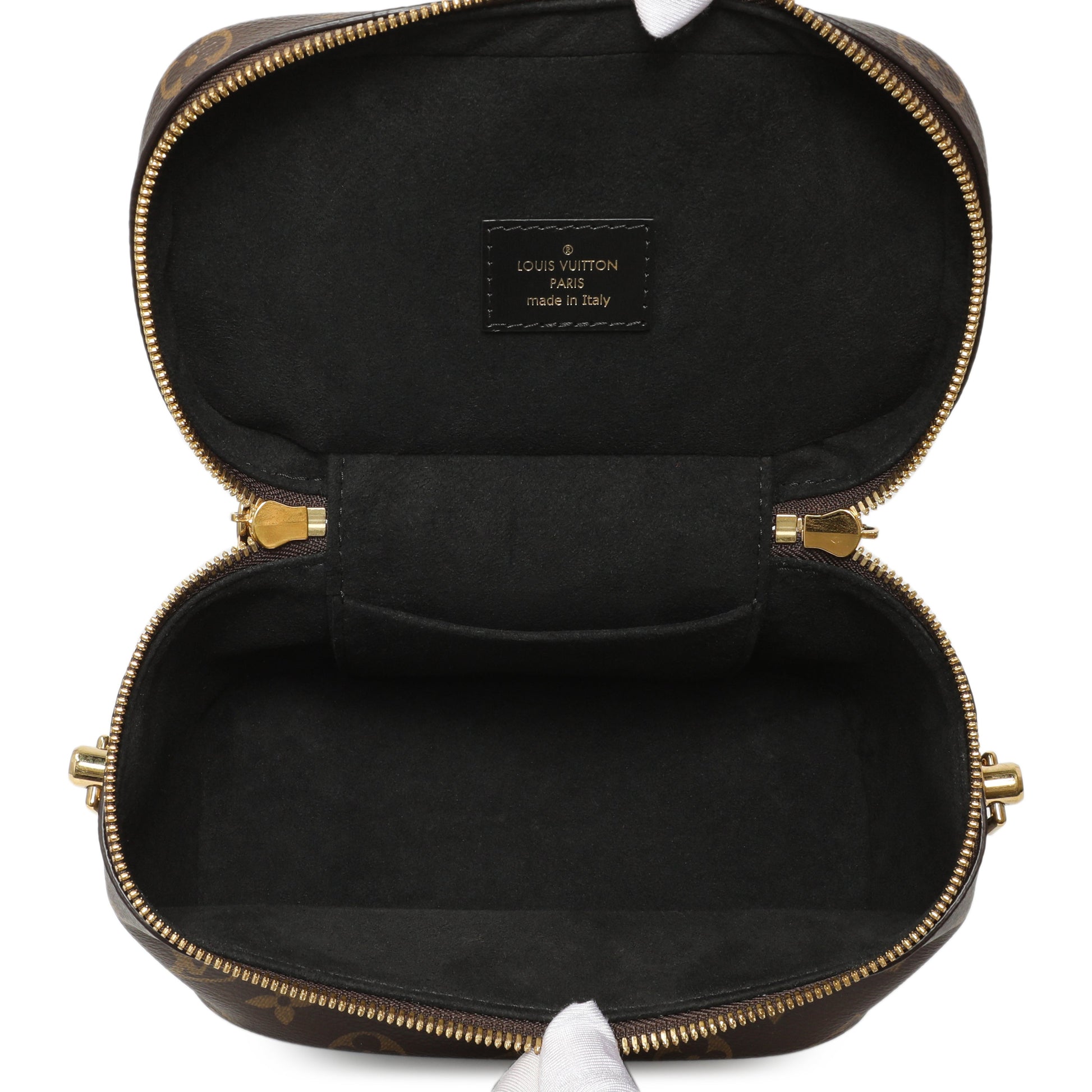 Exclusive Louis Vuitton Monogram Reverse Vanity PM — Top View