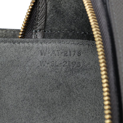 Exclusive Celine Grey Grained Calfskin Micro Belt Bag — Alternate View 10
