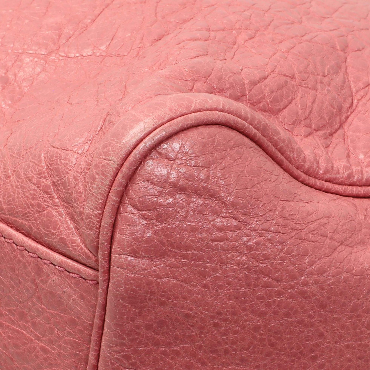 Exclusive Balenciaga Pink Agneau Classic Gold Hardware Velo — Alternate View 7