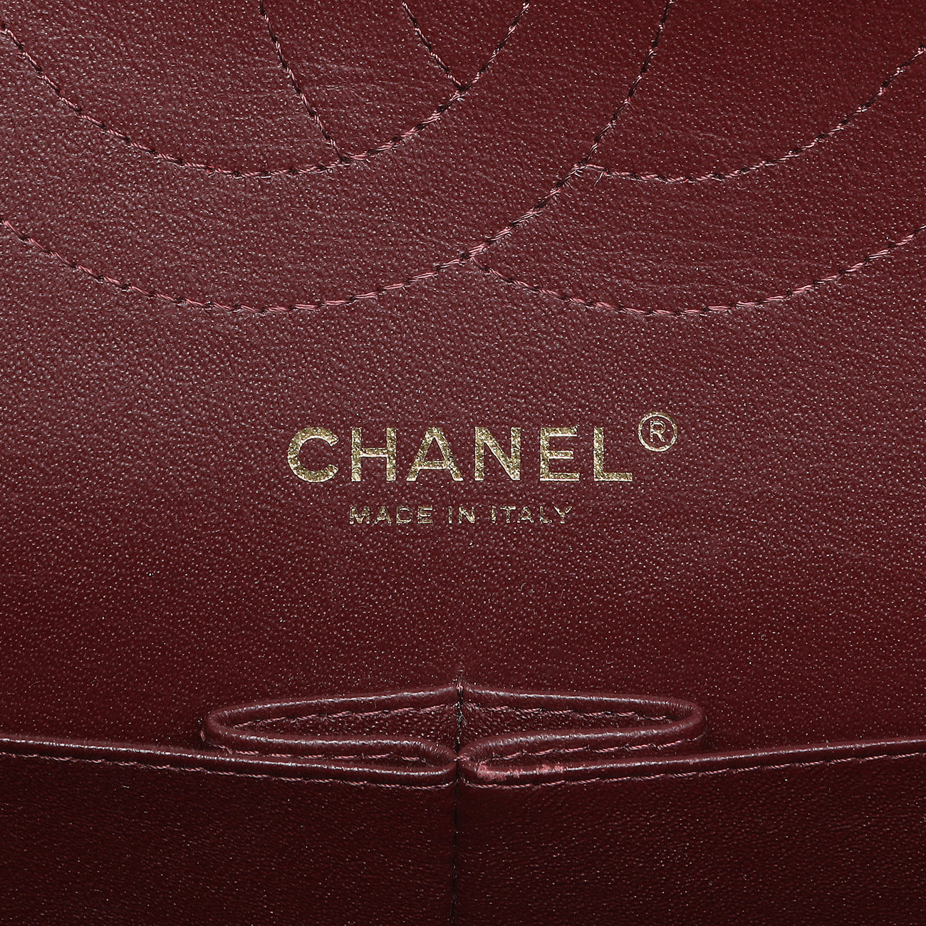 Exclusive Chanel Black Quilted Caviar Jumbo Double Flap — Detail View