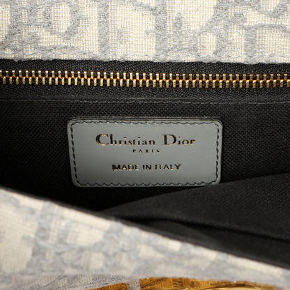 Exclusive Christian Dior Grey Oblique 30 Montaigne Flap Bag — Alternate View 9