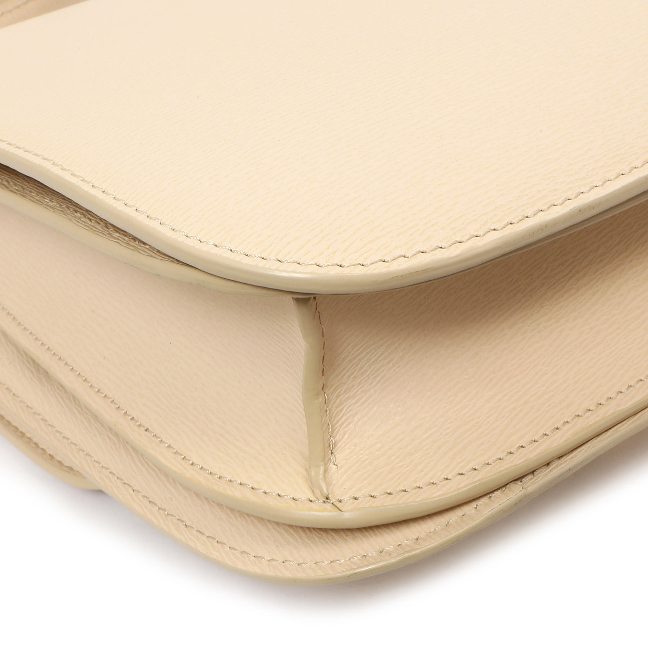 Exclusive Celine Powder Liege Calfskin Medium Classic Flap Bag — Lifestyle View
