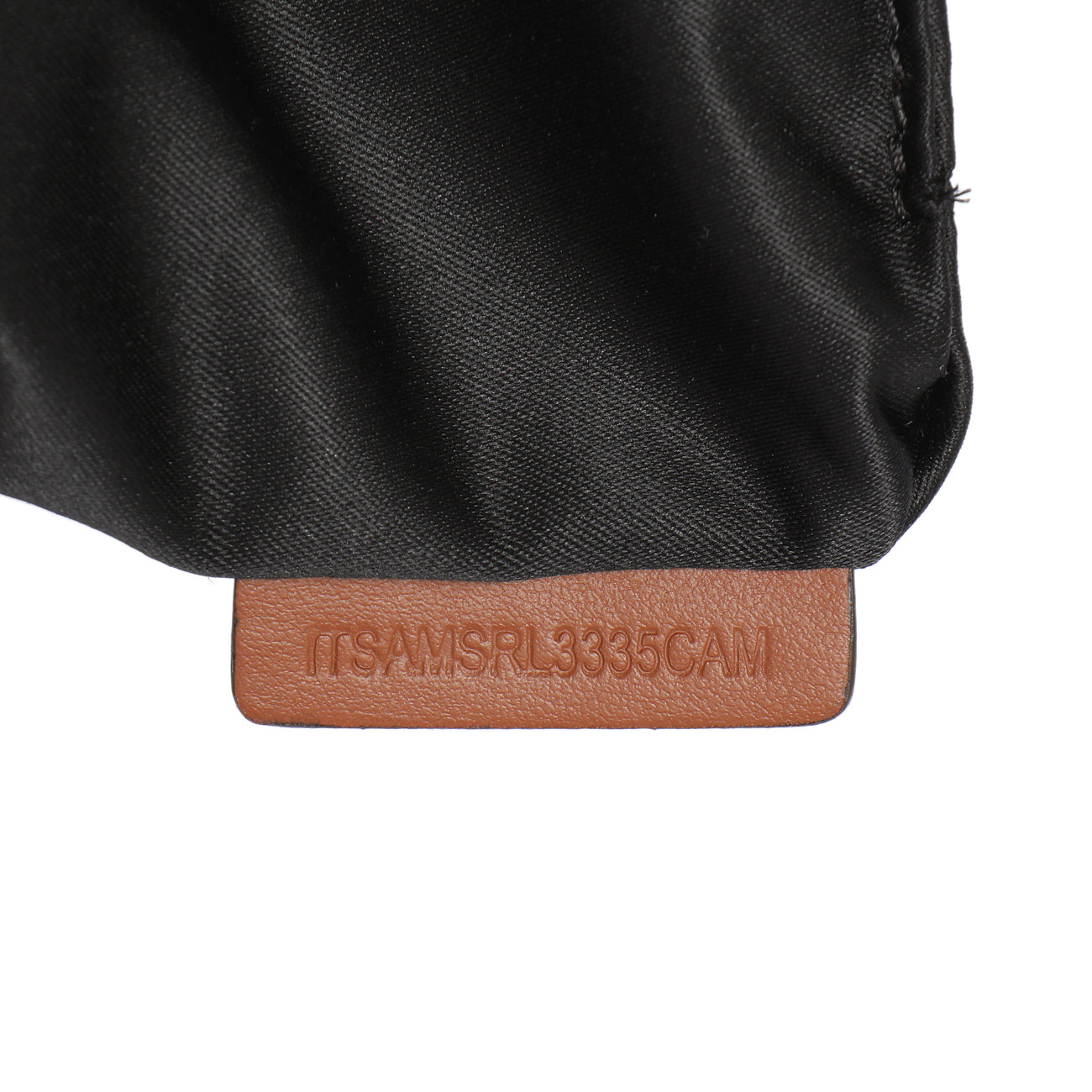 Exclusive Burberry Orange White Silk Drawstring Pouch — Alternate View 7