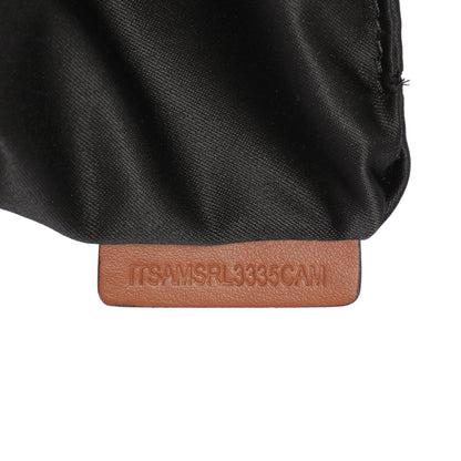Exclusive Burberry Orange White Silk Drawstring Pouch — Alternate View 7