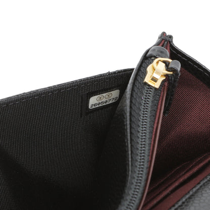 Exclusive Chanel Black Caviar Wallet On Chain — Lifestyle View