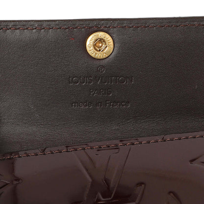 Exclusive Louis Vuitton Amarante Vernis Ludlow Wallet — Lifestyle View