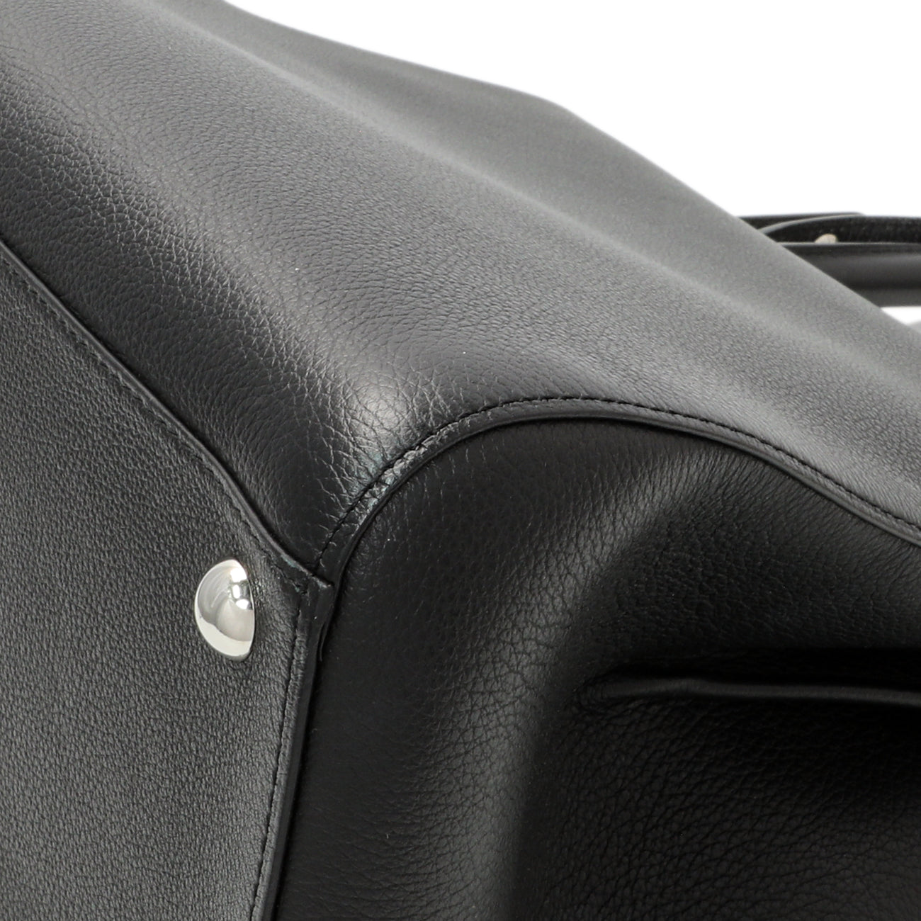 Exclusive Delvaux Black Grained Calfskin Brillant MM — Alternate View 7
