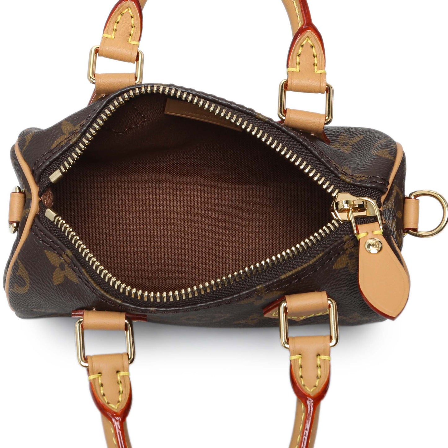 Exclusive Louis Vuitton Monogram Nano Speedy — Top View