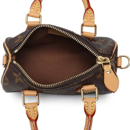 Exclusive Louis Vuitton Monogram Nano Speedy — Top View