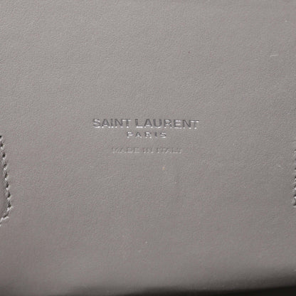 Exclusive Saint Laurent Grey Croc Embossed Baby Sac De Jour — Alternate View 9