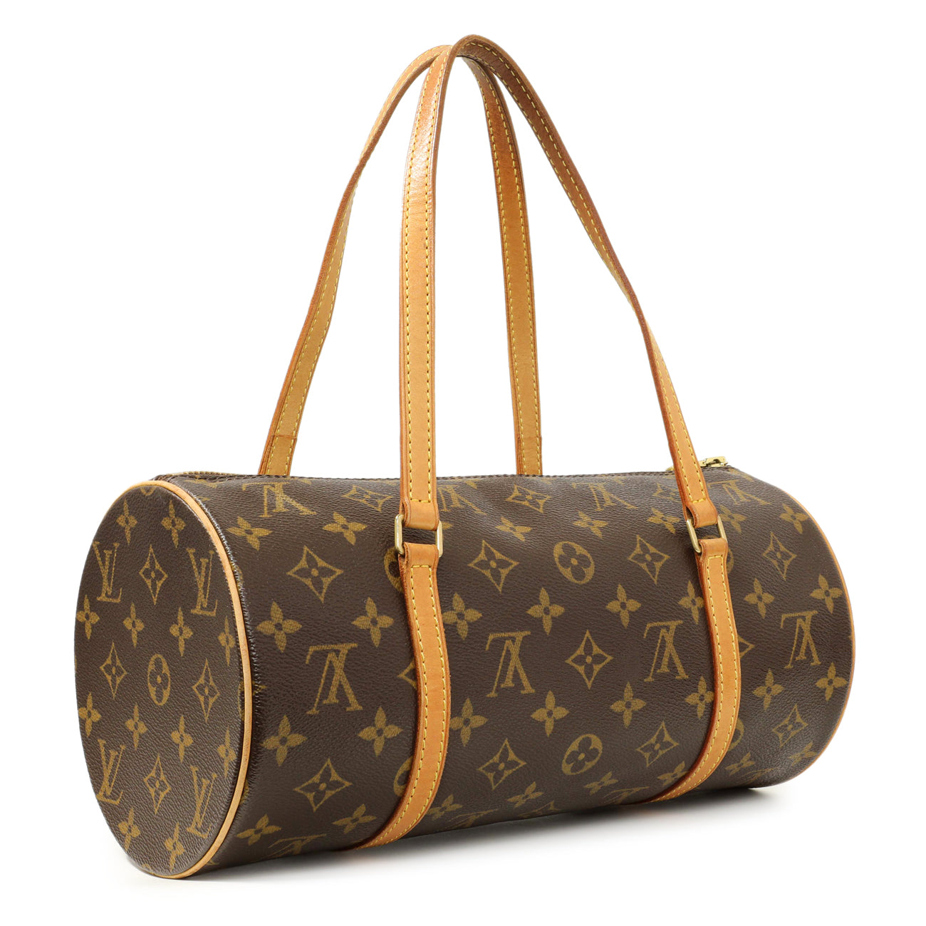 Exclusive Louis Vuitton Monogram Papillon 30 with Companion Pouch — Side View