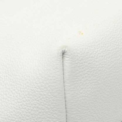 Exclusive Prada White Vitello Daino Pocket Shopping Tote — Lifestyle View