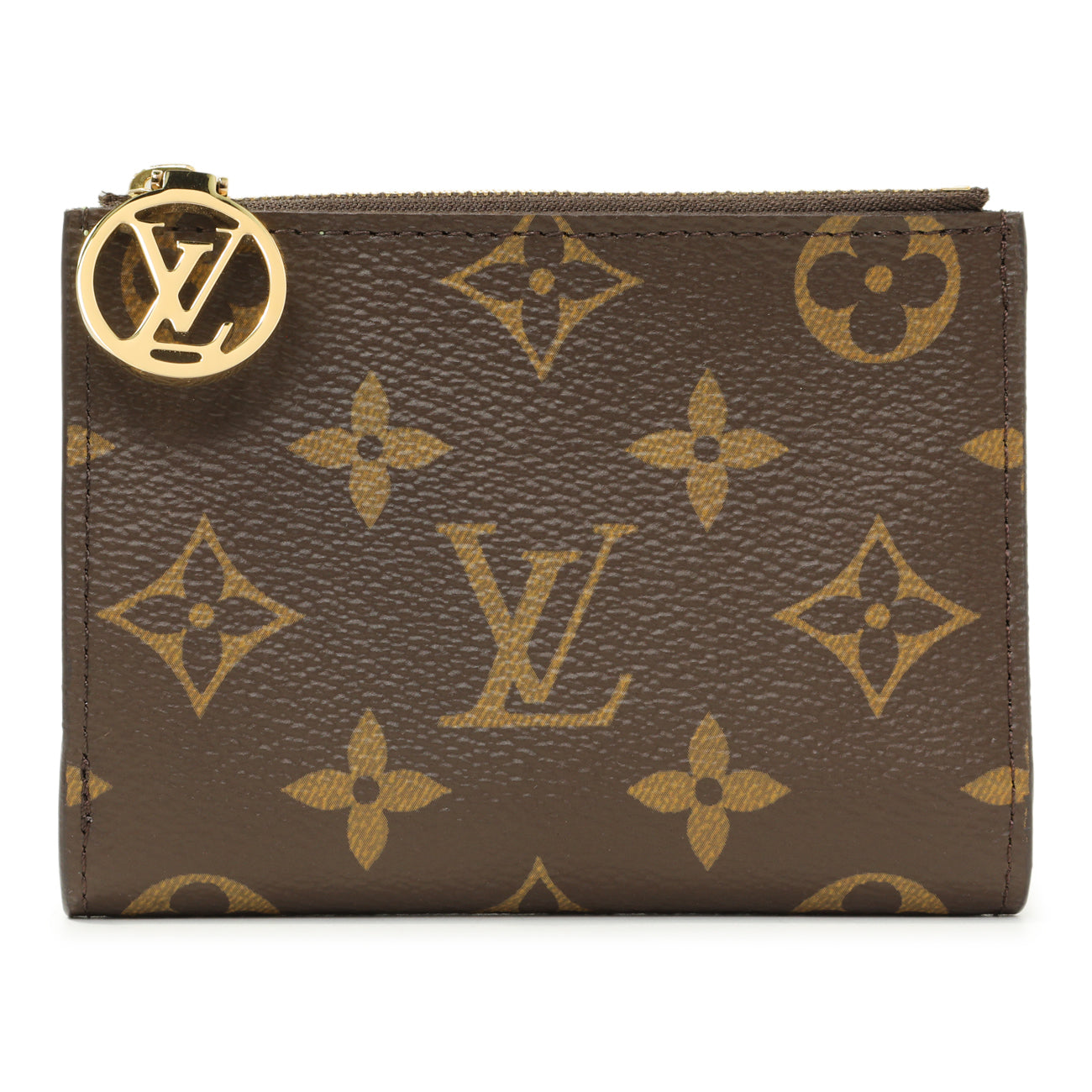 Exclusive Louis Vuitton Vert Noto Monogram Lisa Wallet — Front View