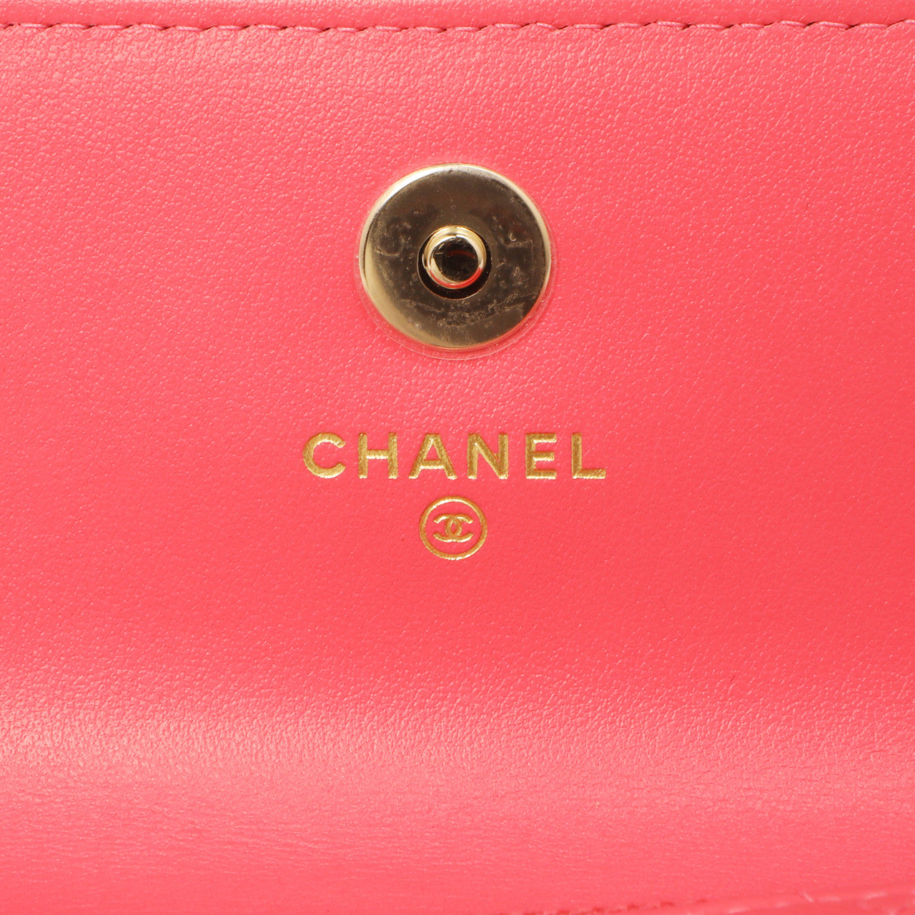 Exclusive Chanel Pink Quilted Calfskin Pearl Clutch With Chain — Lifestyle View