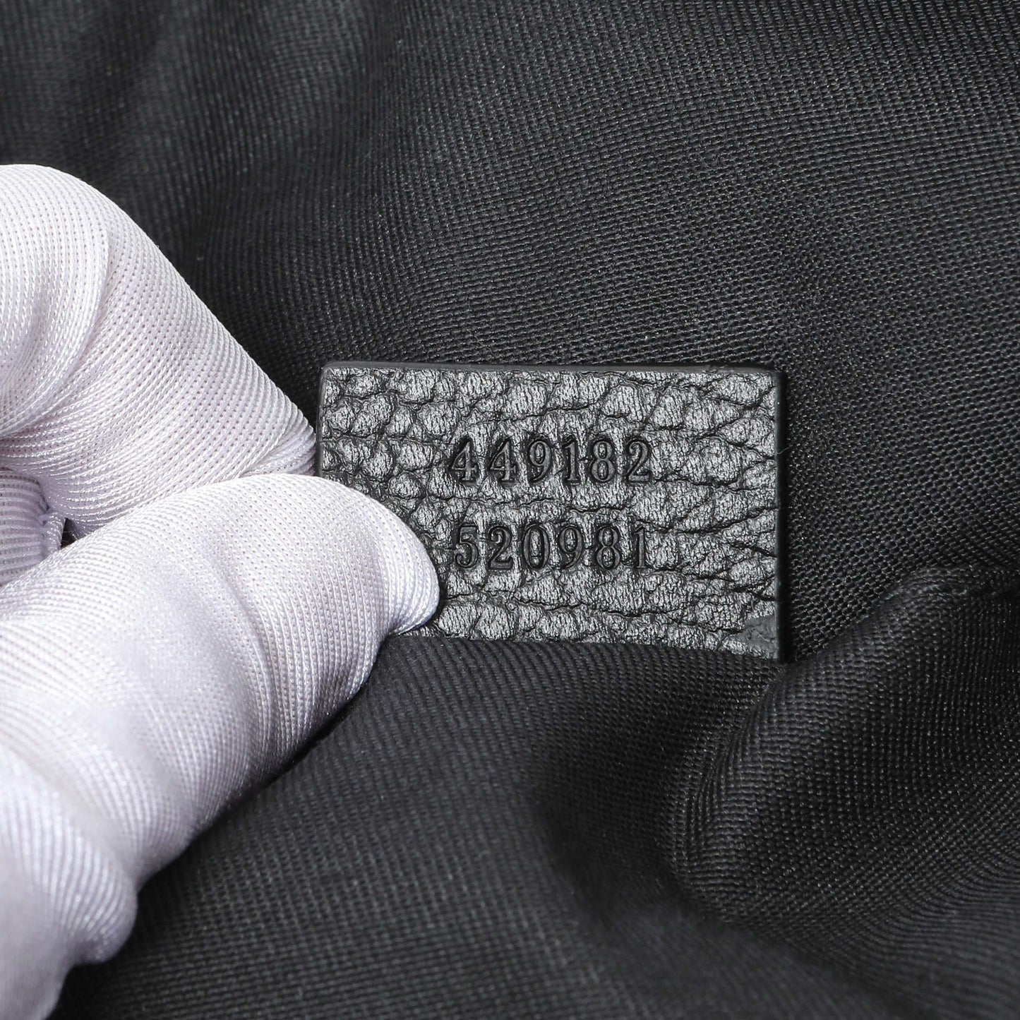 Exclusive Gucci Black Nylon Monogram Waist Belt Bag — Lifestyle View
