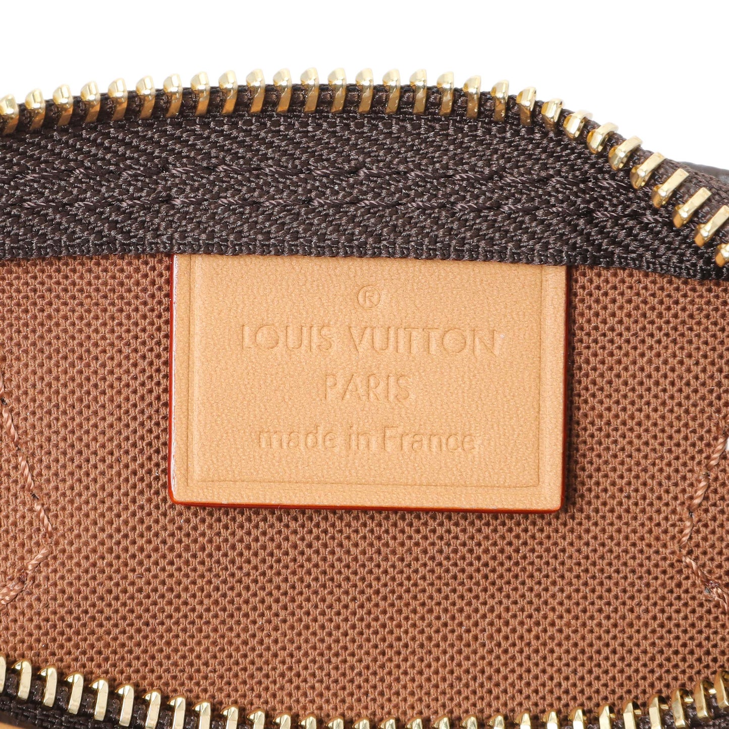 Exclusive Louis Vuitton Monogram Nano Speedy — Detail View