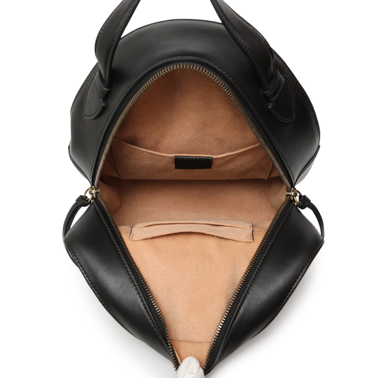 Exclusive Gucci Black Calfskin Matelasse GG Marmont Backpack — Top View