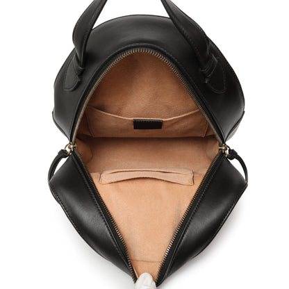 Exclusive Gucci Black Calfskin Matelasse GG Marmont Backpack — Top View