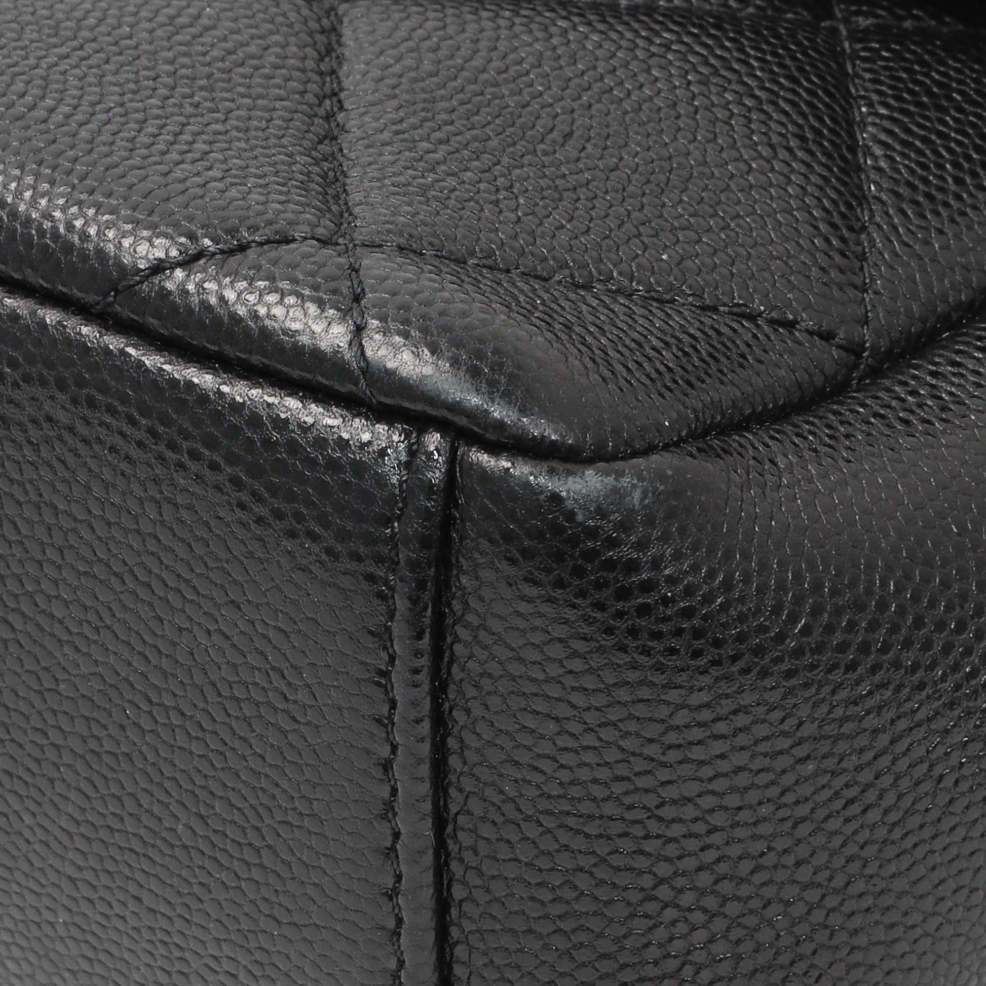Exclusive Chanel So Black Caviar My Everything Flap — Lifestyle View