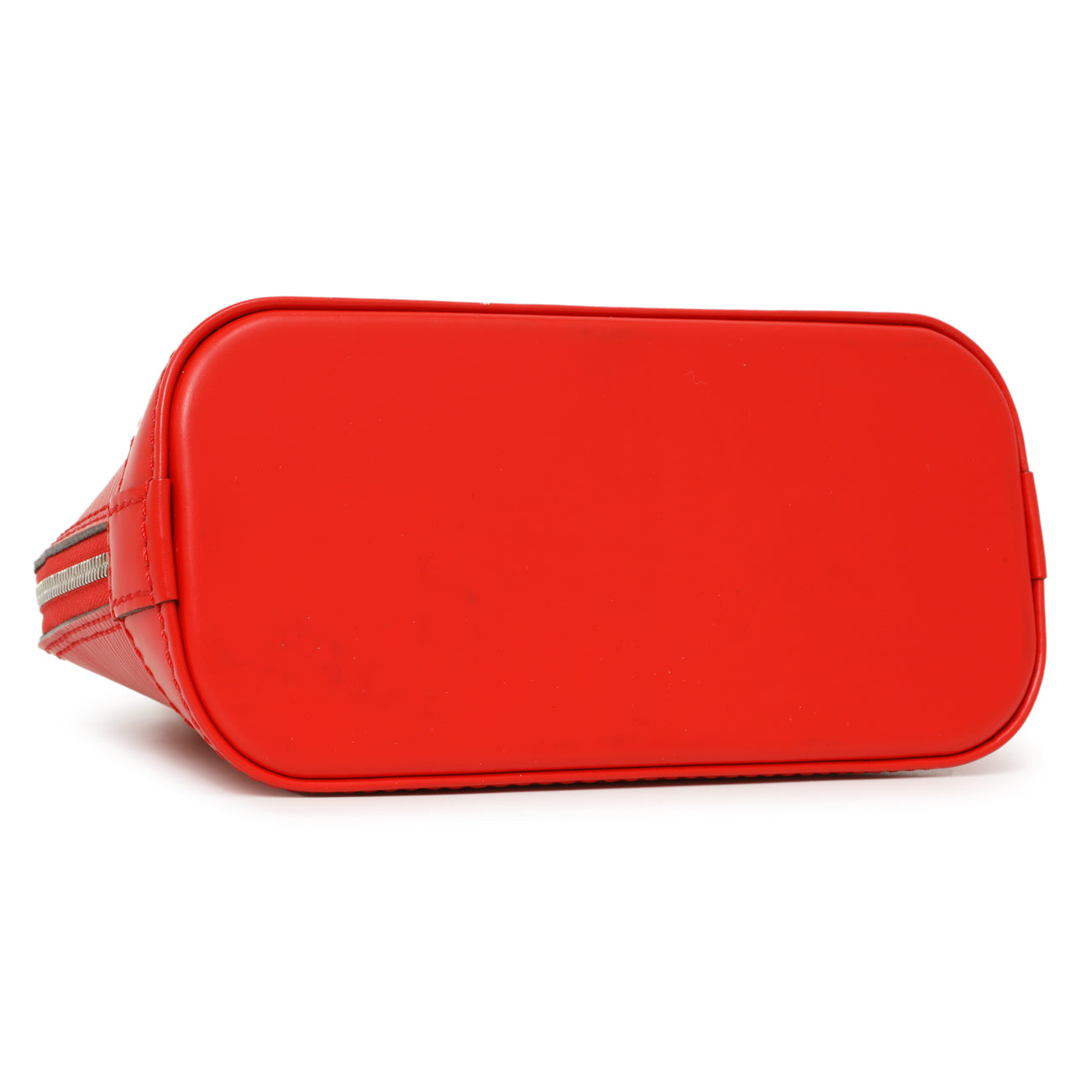 Exclusive Louis Vuitton Coquelicot Epi Nano Alma — Top View