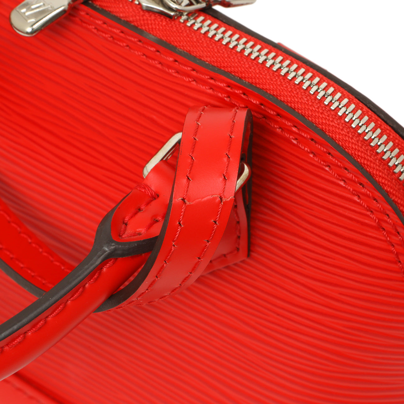 Exclusive Louis Vuitton Coquelicot Epi Nano Alma — Alternate View 8