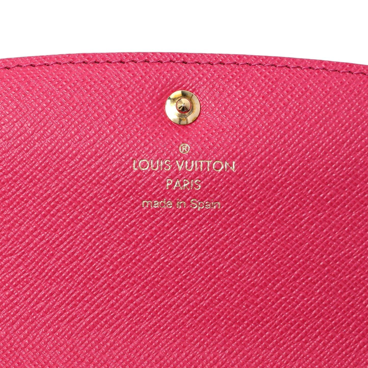 Exclusive Louis Vuitton Monogram Bloom Flower Emilie Wallet — Detail View