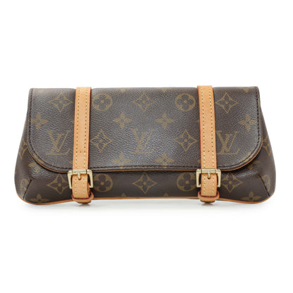 Exclusive Louis Vuitton Monogram Pochette Marelle PM — Front View