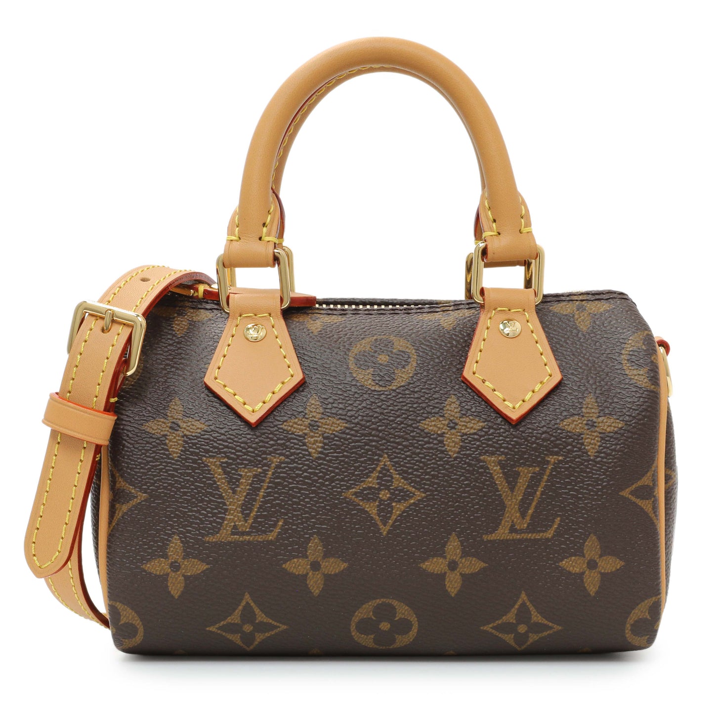 Exclusive Louis Vuitton Monogram Nano Speedy — Front View