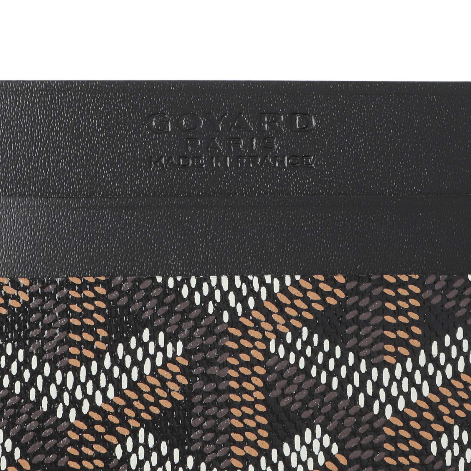 Exclusive Goyard Goyardine Saint Sulpice Card Holder — Detail View
