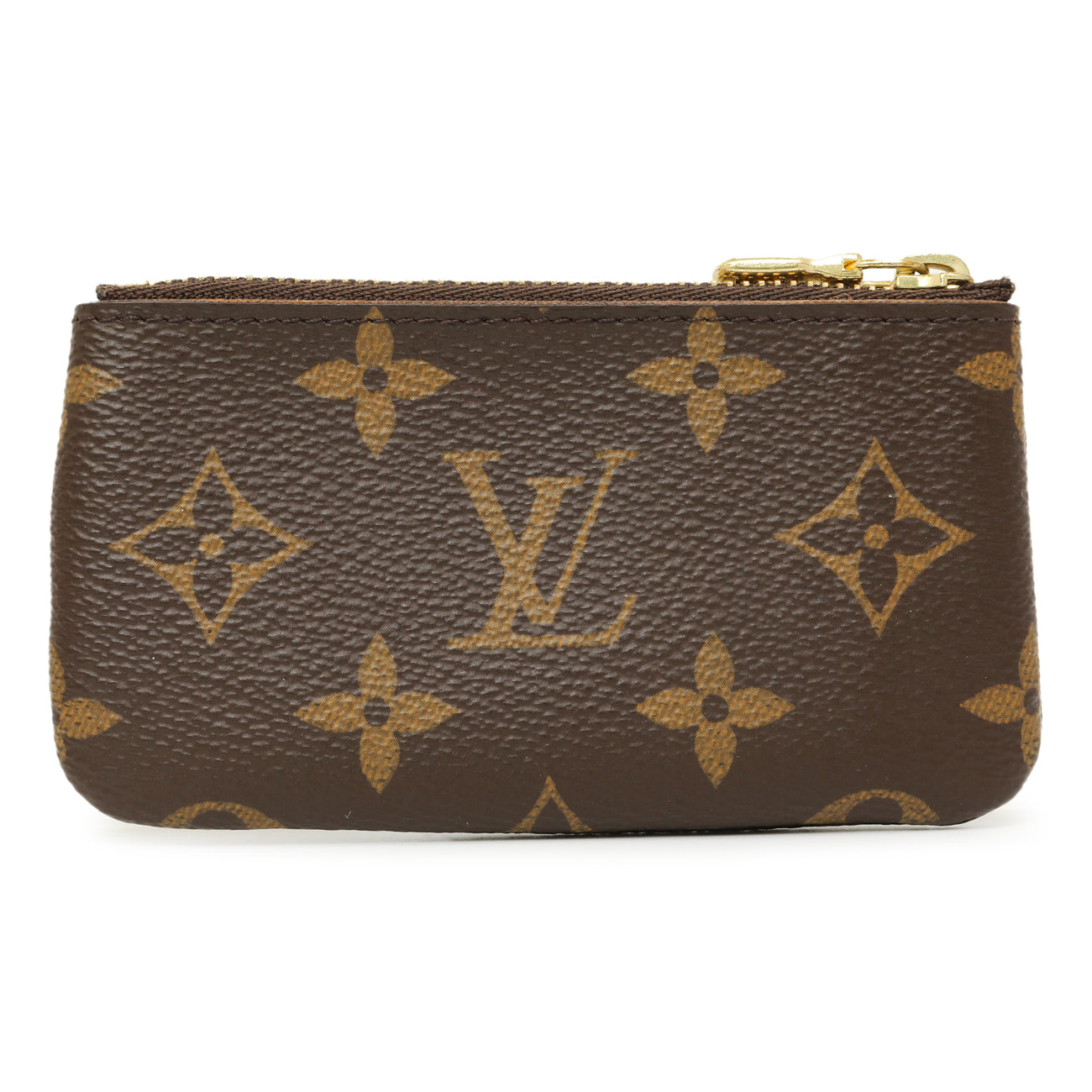 Exclusive Louis Vuitton Monogram Key Pouch — Side View