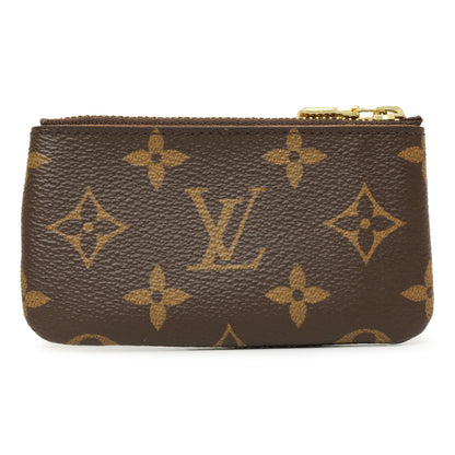 Exclusive Louis Vuitton Monogram Key Pouch — Side View
