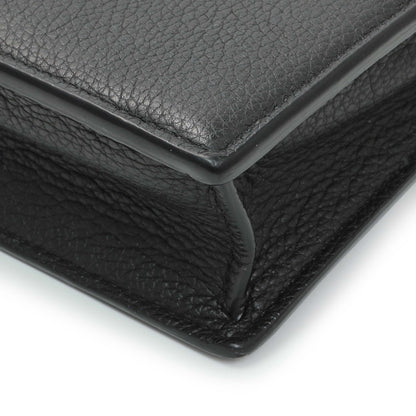 Exclusive Louis Vuitton Black Calfskin Mylockme Chain Pochette — Alternate View 7