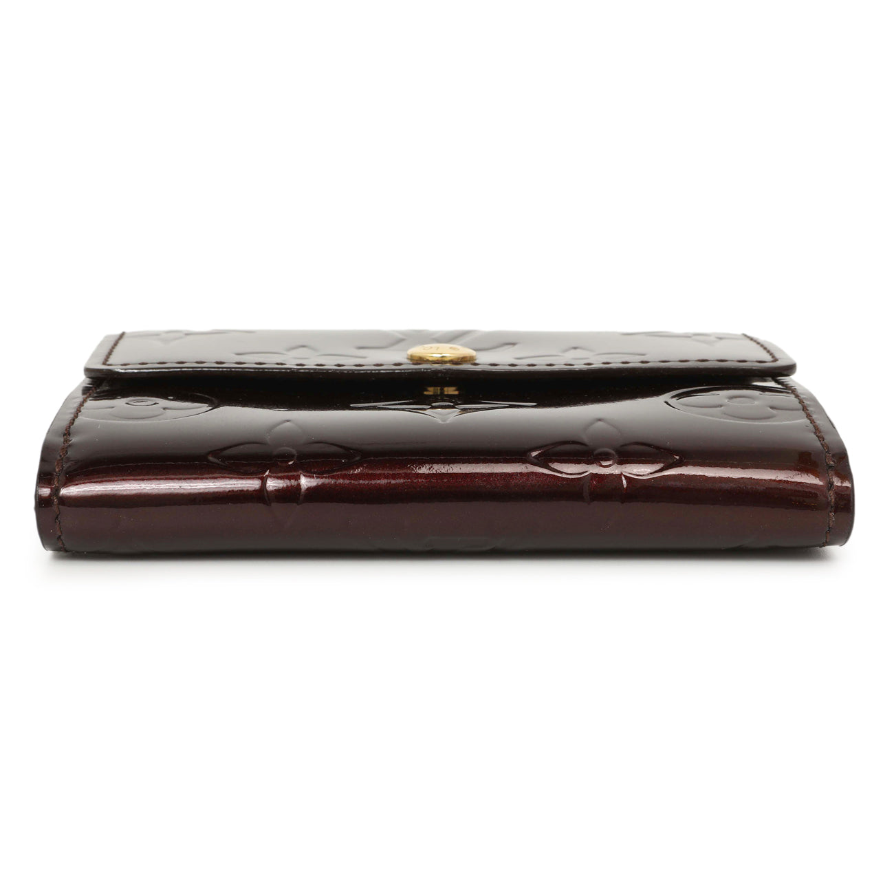 Exclusive Louis Vuitton Amarante Vernis Ludlow Wallet — Back View