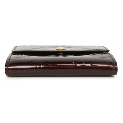 Exclusive Louis Vuitton Amarante Vernis Ludlow Wallet — Back View