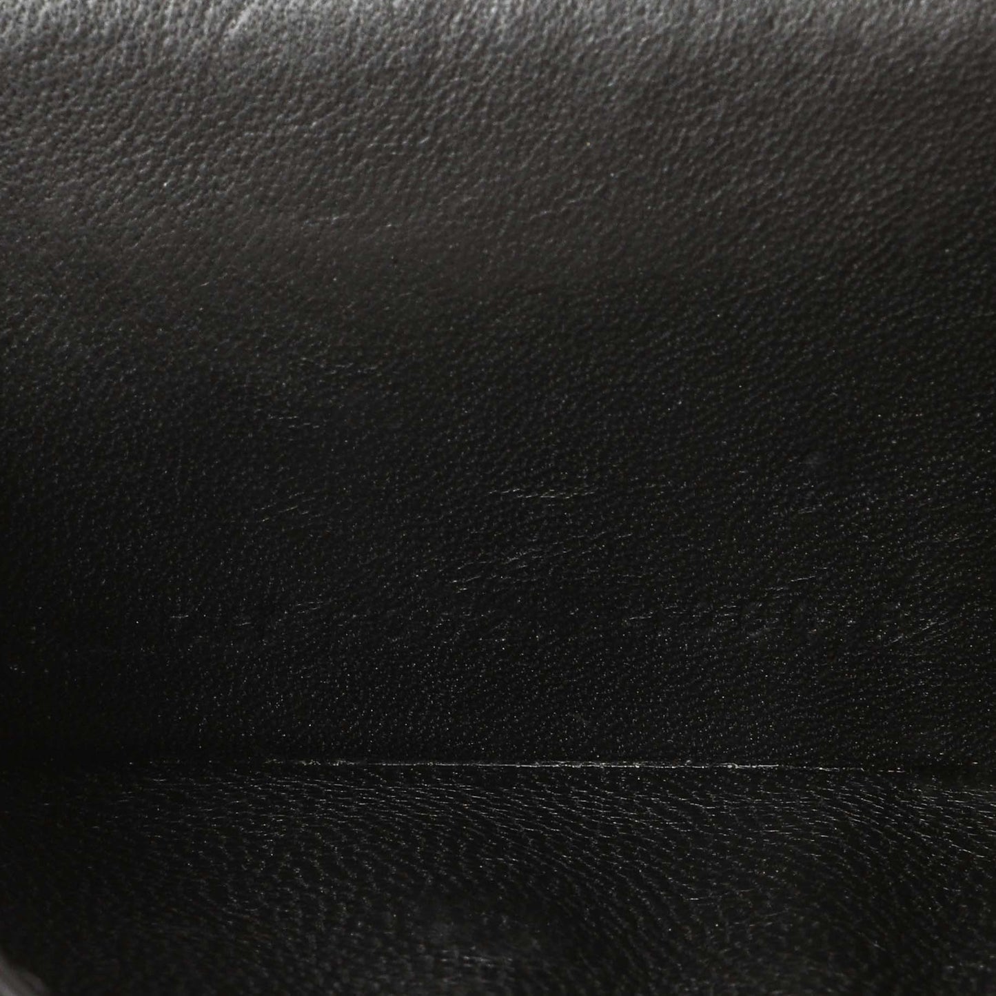 Exclusive Balenciaga Black Calfskin Hourglass Mini Wallet — Alternate View 9