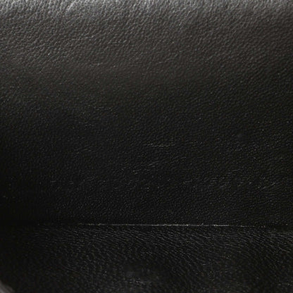 Exclusive Balenciaga Black Calfskin Hourglass Mini Wallet — Alternate View 9